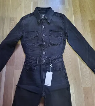 Mono vaquero Mango negro