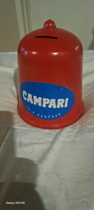 Salvadanaio Campari Rosso