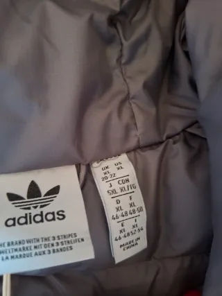 Chaqueta Adidas Mujer Gris