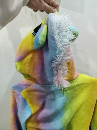 Bata de Amazon animalito arcoiris T9-10