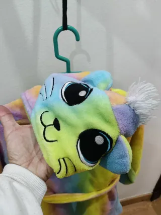 Bata de Amazon animalito arcoiris T9-10