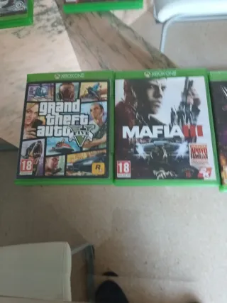 Lote 3 Juegos Xbox One: GTA V, Mafia III, WWE 2K17