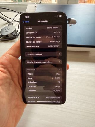 iPhone 11 Pro Max 256GB Verde Noche