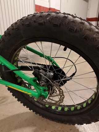 Bicicleta Monty Fatty 24 Verde