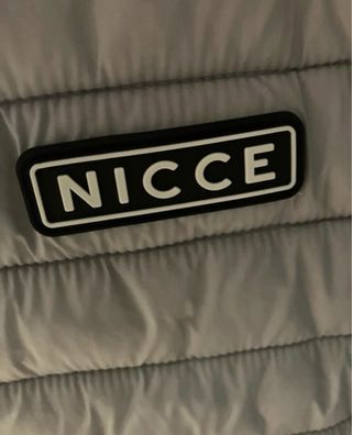 Chaqueta plumas NICCE gris talla XS