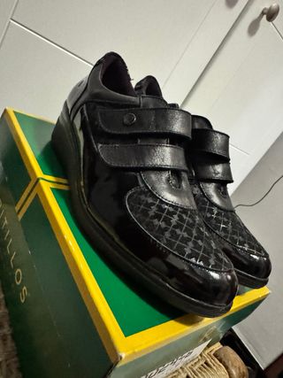 Botín Pitillos Negro Talla 40 Plantilla Extraíble