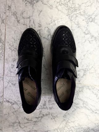 Botín Pitillos Negro Talla 40 Plantilla Extraíble