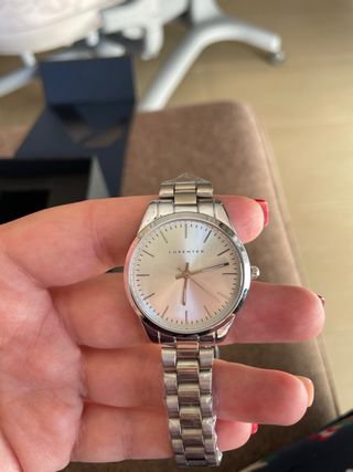 Reloj LUXENTER plateado nuevo