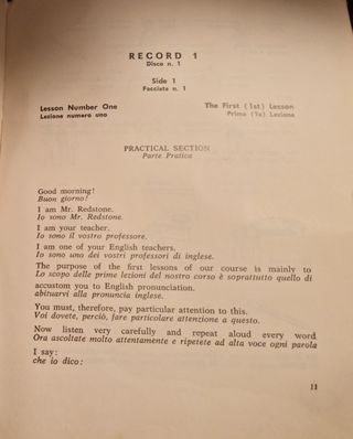 Corso di Inglese 20 Ore - Libri e Dischi