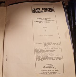 Corso di Inglese 20 Ore - Libri e Dischi