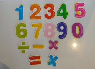 Puzzle Madera Números y Operaciones