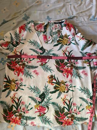 Camisa estampada floral