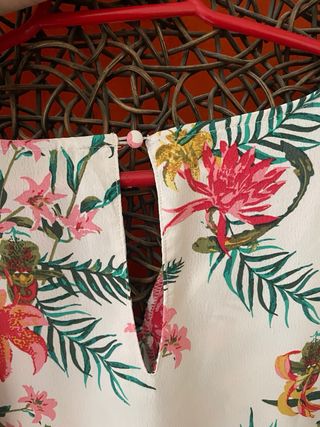 Camisa estampada floral
