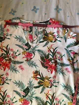 Camisa estampada floral