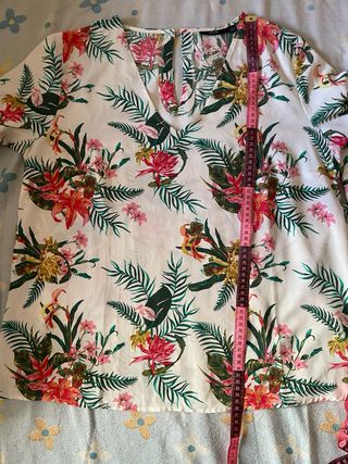 Camisa estampada floral