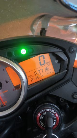 Kawasaki Z 750 Naranja