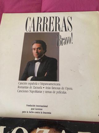 4 Vinilos: Mozart, Strauss, Carreras