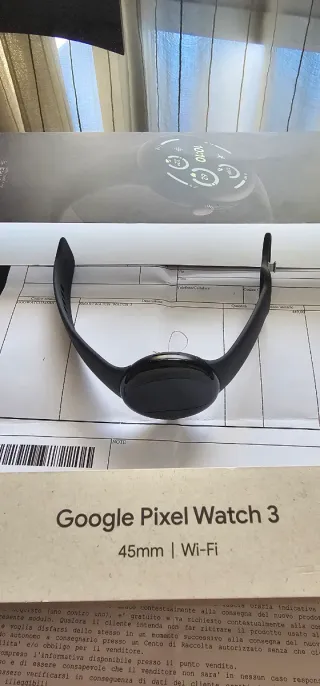 Google Pixel Watch 3 45mm Wi-Fi Negro