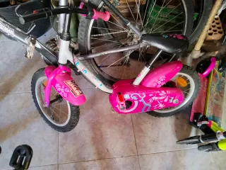 Bici infantil niña rosa