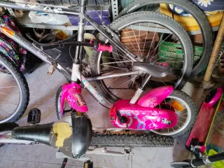 Bici infantil niña rosa