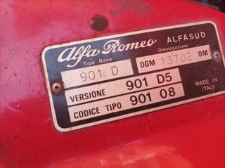 Motore Alfa Romeo Alfasud 1.2 60cv