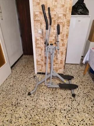 Bicicleta Elíptica Gris