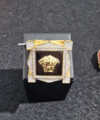 Anillo Oro 18kt Medusa Sellos