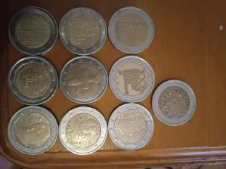 Lotto di monete rare da 2€