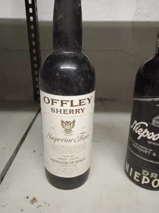 Bottiglie antiche per collezionismo, vuote