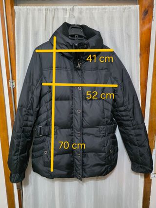 Chaqueta de plumas Esprit negra talla 40