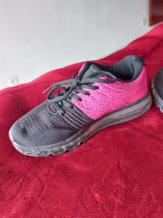 Zapatillas deportivas mujer negras y rosas