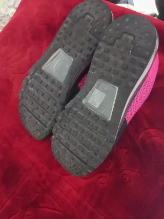 Zapatillas deportivas mujer negras y rosas