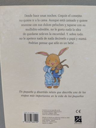 Coquín no quiere ir a la cama libro