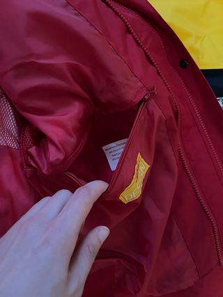 Chaqueta DHL Impermeable con Capucha Unisex