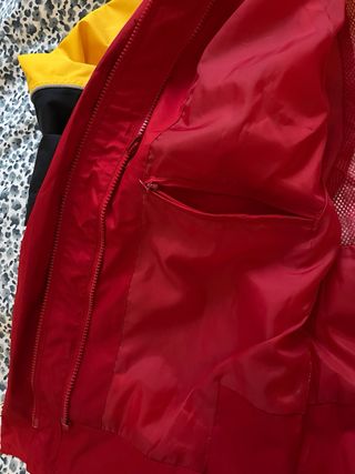 Chaqueta DHL Impermeable con Capucha Unisex