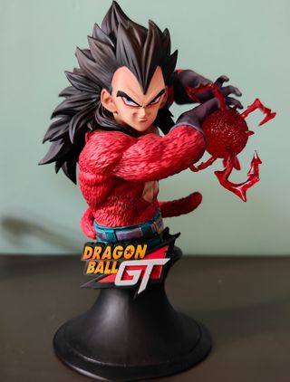 Coppia Busti Goku Vegeta SSJ4 Dragon Ball GT
