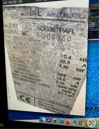 Placa Electrónica AA General/Fujitsu