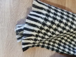 Sciarpa Primark pied-de-poule. Unisex