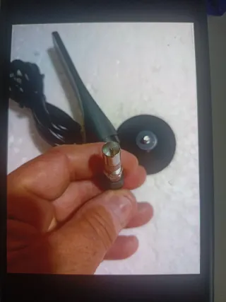 Antena interior amplificada