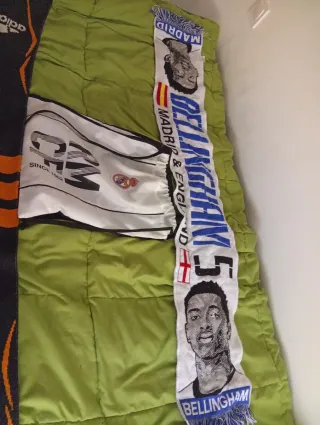 Mochila Real Madrid y 2 bufandas