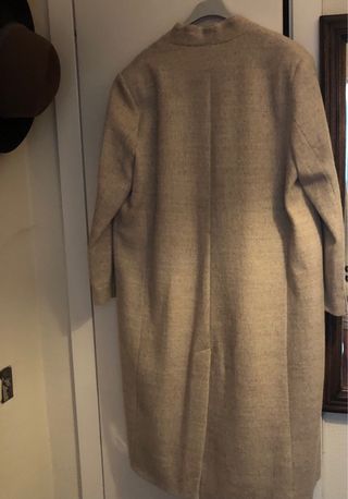 Abrigo Zara Beige