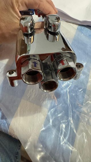 Pedal Válvula Mezcladora Agua Fría/Caliente