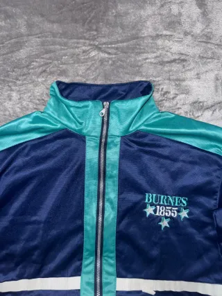 Chaqueta Chandal Classic Retro Y2K BURNES azul XXL