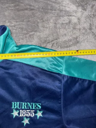 Chaqueta Chandal Classic Retro Y2K BURNES azul XXL