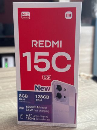 Xiaomi Redmi 15C 128GB Morado Nuevo