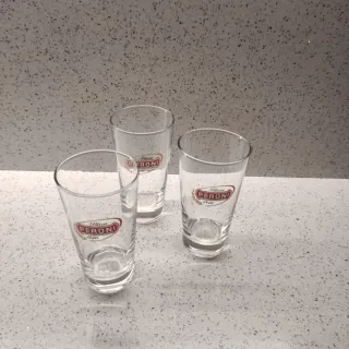 Set 3 Bicchieri Peroni