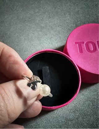 Anillo Tous Plata y Perla