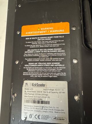 Patinete Eléctrico SEAT KickScooter