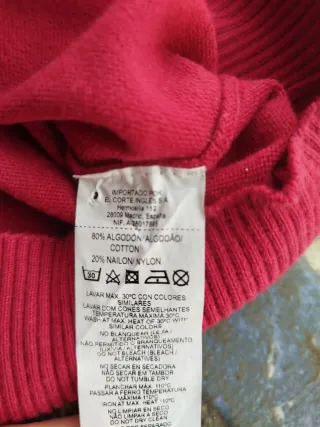 Jersey Easy Wear Rojo Talla M