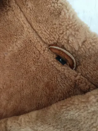 Chaquetón Piel Borrego Marrón